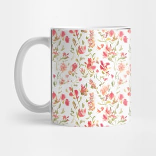 Floral Pattern Snapdragon Flowers Mug